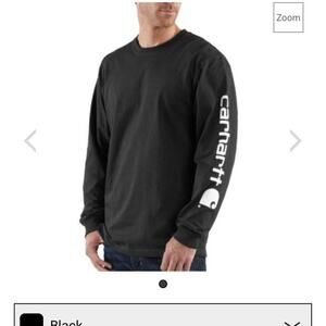 Carhartt K231 - Long Sleeve Logo T-Shirt- Large